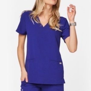 Casma Figs Scrub Top